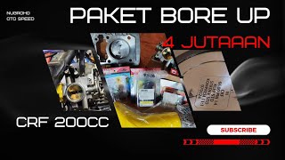 Pasang paket bore up BRT CRF 66mm 200 CC [upl. by Rosina846]