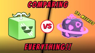 Blox Fruits Barrier Fruit vs Gravity Fruit Comparison  Damage PvP PVE AOE DPS Rarity amp More [upl. by Alliuqat]