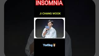 INSOMNIA JI CHANG WOOK jichangwook korean actor korea insomnia singer love actor share [upl. by Marline]