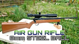 Marble Gun  airgun SNIPER rifle design 8MM STEEL BALL [upl. by Gabbi375]