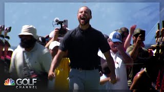 Stephen Curry wins American Century Championship with eagle putt on No 18  Golf Channel [upl. by Wulf146]