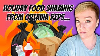 Holiday Food Shaming from Optavia Reps  antimlm  erinbies  optavia [upl. by Nawud670]