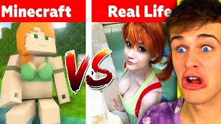 Alexa v Minecraftu vs v REALITĚ [upl. by Batchelor]