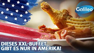 8000 Gäste XXLBUFFET Wie wird im größten XXLRestaurant Amerikas gekocht [upl. by Iviv]