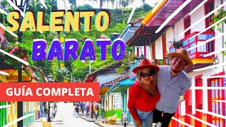 SALENTO QUINDIO BARATO ‼️COSTOS‼️ ✅GUIA COMPLETA Viaje por el EJE CAFETERO☕ Parte 1 [upl. by Ranitta]