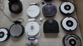 NOVEMBER 2024 ROBOTS UPDATE new but old robot vacuum cleaners on my channel [upl. by Acsehcnarf]