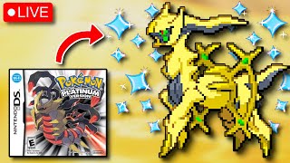 Shiny Hunting Arceus  Pokemon Platinum [upl. by Aivan]