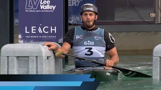 Sideris Tasiadis Final  2023 ICF CanoeKayak Slalom World Championships amp Olympic Qualifier Lee Val [upl. by Xerxes938]