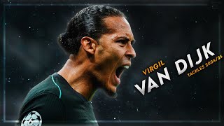 Virgil Van Dijk 202425 ● The Best CB   Defensive Skills ᴴᴰ [upl. by Kcirdneked191]