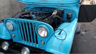 Jeep willys com motor perkins disel [upl. by Dolan651]