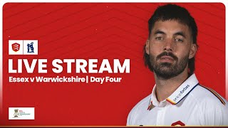 LIVE Essex v Warwickshire Day Four Stream [upl. by Annaliese]