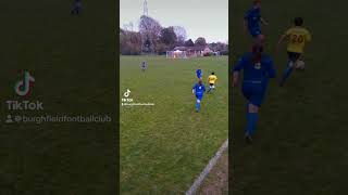 Surely a red card offence 😩🤯 footballtiktok nonleague veo grassrootsfootball football veo [upl. by Salvucci]