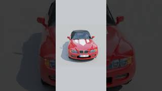 Sport Car 3D Model Low poly race car 3d blender [upl. by Ynattib]