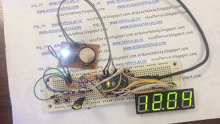 RTC clock with manual adjust date alarm amp temperature using Arduino 3 [upl. by Henning]