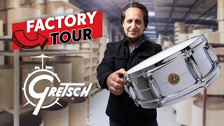 Gretsch Drums A Firsthand Look at Premium Craftsmanship 140 Years in the Making [upl. by Baryram]