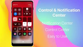 iCenter  Control Center IOS 12 for Android [upl. by Nole]