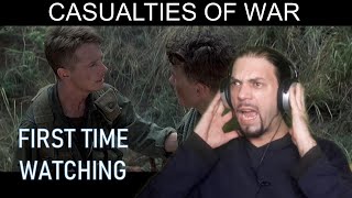 Shandor reacts to CASUALTIES OF WAR 1989  FIRST TIME WATCHING [upl. by Nyral]