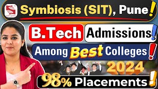 💥SIT Pune BTech Admissions SITEEE 2024🤩 Symbiosis Pune BTech Review btech btechcse symbiosis [upl. by Aimahs]