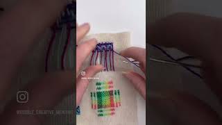 Visible Creative Mending for Knitwear visiblemending repairing darning makedoandmend knitwear [upl. by Kant]