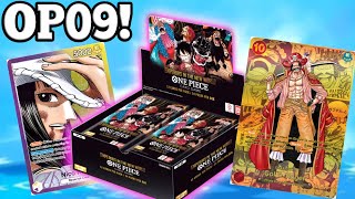 Can We Pull Manga Roger  OP09 Booster Box Opening [upl. by Tabib]