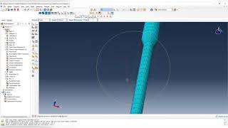 ABAQUS TUTORIALS Launch Vehicle Subjected to Gust Ground Wind  Modal Dynamics [upl. by Otrebilif]