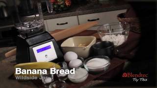 Banana Bread Recipe  Blendtec Recipes [upl. by Mushro]