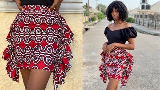 HOW TO MAKE A PENCIL SKIRT WITH SIDE RUFFLES  Easy cutting and Stitching Tutorial [upl. by Ahders]