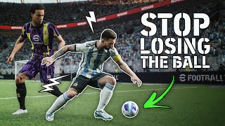 4 Tips To Stop Losing Ball Possession In eFootball [upl. by Enytsirk693]