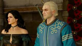 WITCHER 3 DEATH MARCH WALKTHROUGH 99 THE KING IS DEAD LONG LIVE THE KING SEXY YENNEFER CUTSCENE [upl. by Redvers]