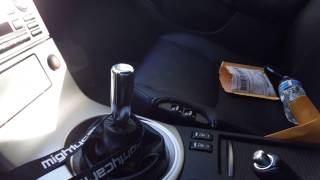 Review Mishimoto Weighted Shift Knob on G35 6MT [upl. by Ander]