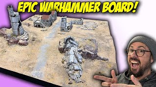 Maximizing Warhammer Terrain Creating an EPIC desert table for your battles [upl. by Mosera]