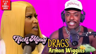 Nicki Minaj DRAGS Armon Wiggins 👀 hiphop nickiminaj entertainment [upl. by Caton]