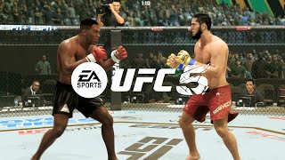 EA Sports UFC 5  Mike Tyson Vs Islam Makhachev I UFC SPHERE PS5 [upl. by Craggie]