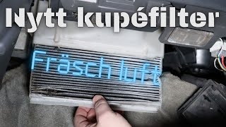 Byter kupéfilter Projekt Volvo S80  Del 21 [upl. by Breed761]