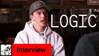 Logic on His New Album Emails from Rick Rubin amp If Hes Actually a Biter  MTV News [upl. by Scurlock]