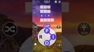 Wordscapes Uncrossed Level 20  Answers [upl. by Quintana]