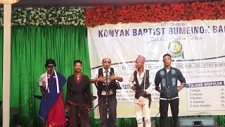 Nahpoh Konyak Group Comedy at Youth Convention Chi VillageMon Nagaland 2018  NangtanVillage [upl. by Gemma263]