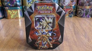 Dusk Mane Necrozma GX Tin Opening [upl. by Alyn802]