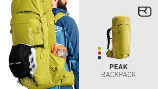 PEAK HochtourenRucksack Deutsch  ORTOVOX [upl. by Leake]