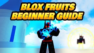 How to Play BLOX FRUITS  Beginner Guide [upl. by Anillehs]