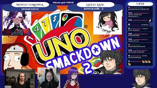 VOD Streamer Smackdown 2 Uno With misbeliefs  mmmoonie and nathanwarex [upl. by Ecirtak26]