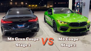 M8 Gran Coupe Stage 2 vs M8 Coupe Stage 2  Episode 2  Drive4Fun [upl. by Ailekat]