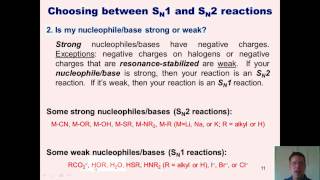 Chapter 8 – Substitution Reactions Part 2 of 3 [upl. by Boone]