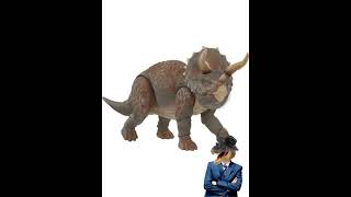 Jurassic World Nuevo Triceratops Hammond Collection Juvenil [upl. by Pouncey968]