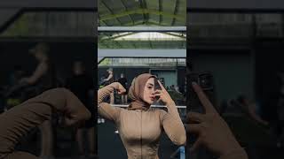 Lady jangn Takut berotot😅🔥gym hijabgym gymlife hijabstyle gymmotivation shorts [upl. by Mal]