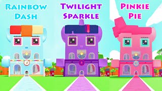 We built My Little Pony Houses  Roblox [upl. by Leoni109]