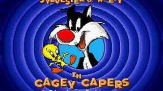 Sylvester and Tweety in Cagey Capers Intro Sega Genesis [upl. by Link196]