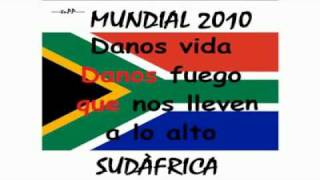 David Bisbal y Knaan cancion del mundial 2010 letra [upl. by Nysila]