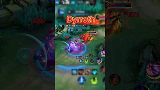 Dyrroth fight all map in mobile legends mobilelegends mlbb mlbbindonesia [upl. by Kara-Lynn]