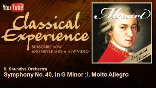 Mozart  Symphony No 40 in G Minor  I Molto Allegro  ClassicalExperience [upl. by Areit951]